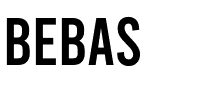 Bebas.otf Font conversion image