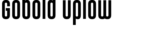 Gobold Uplow.otf Font conversion image