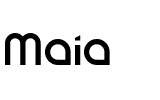 Maia.ttf Font conversion image