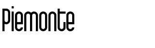 Piemonte.ttf Font conversion image