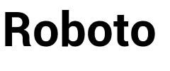 Roboto.ttf Font conversion image