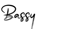 Bassy.ttf Font conversion image