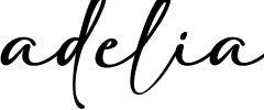 adelia.ttf Font conversion image