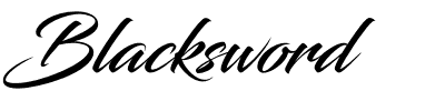 Blacksword.otf Font conversion image