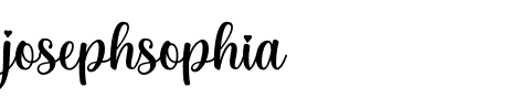 josephsophia.ttf Font conversion image