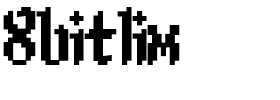 8bitlim.ttf Font conversion image