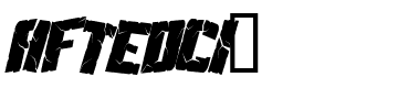 AFTEDCI_.ttf Font conversion image