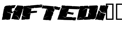 AFTEDI__.ttf Font conversion image