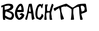 BEACHTYP.ttf Font conversion image