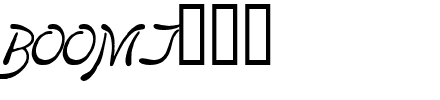 BOOMI___.ttf Font conversion image