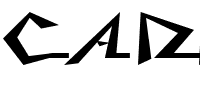 CADDY.ttf Font conversion image