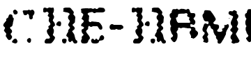 CHE-HBMB.ttf Font conversion image