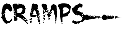 CRAMPS__.ttf Font conversion image