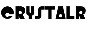 CRYSTALR.ttf Font conversion image