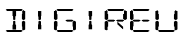 Digireu_.ttf Font conversion image