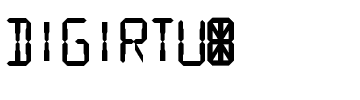 Digirtu_.ttf Font conversion image