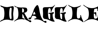 DRAGGLET.ttf Font conversion image