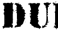 DUE.ttf Font conversion image