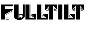 FULLTILT.ttf Font conversion image