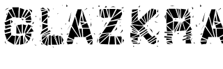 GLAZKRAK.ttf Font conversion image