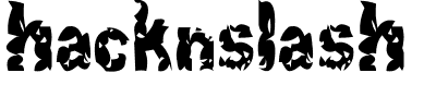 hacknslash.ttf Font conversion image