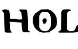 HOLY.ttf Font conversion image