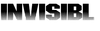 invisibl.ttf Font conversion image