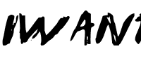 iwant.ttf Font conversion image