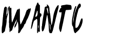 iwantc.ttf Font conversion image