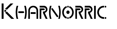 Kharnorric.ttf Font conversion image