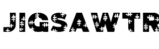 JIGSAWTR.ttf Font conversion image