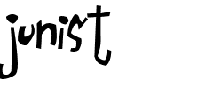 junist.ttf Font conversion image