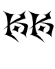 KK.ttf Font conversion image