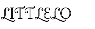 LITTLELO.ttf Font conversion image