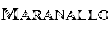 Maranallo.ttf Font conversion image