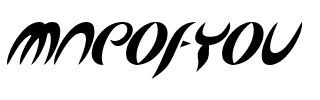 MAPOFYOU.ttf Font conversion image