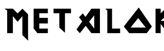 METALORD.ttf Font conversion image