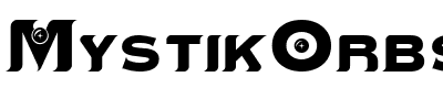 MystikOrbs.ttf Font conversion image