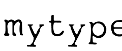 mytype.ttf Font conversion image