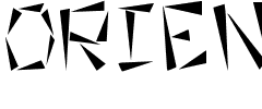 Orient.ttf Font conversion image