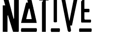 native.ttf Font conversion image