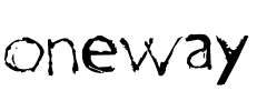 oneway.ttf Font conversion image