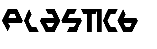 PLASTICB.ttf Font conversion image