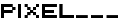 PIXEL___.ttf Font conversion image