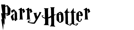 ParryHotter.ttf Font conversion image