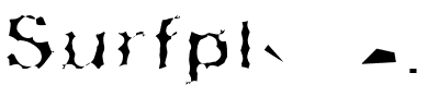 Surfpl__.ttf Font conversion image