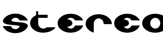 STEREOPH.ttf Font conversion image