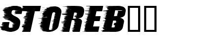 STOREB__.ttf Font conversion image