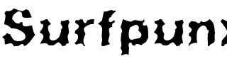 Surfpunx.ttf Font conversion image