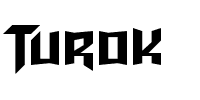 Turok.ttf Font conversion image